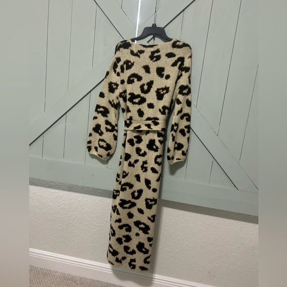 Leopard Print Long Cardigan - Picture 6 of 6
